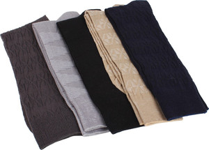 Mikado Stylish Appeal Men's Self Design Crew Length Socks