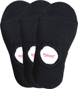 Miscreef Men's Solid No Show Socks