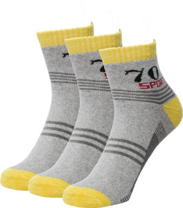 Ultimate Men's Solid Ankle Length Socks