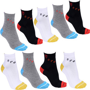 Anixa Men's Ankle Length Socks