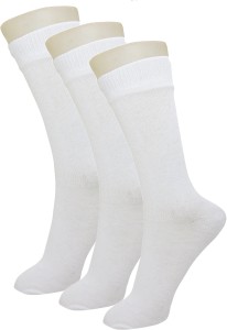 Neska Moda Men's Solid Mid-calf Length Socks