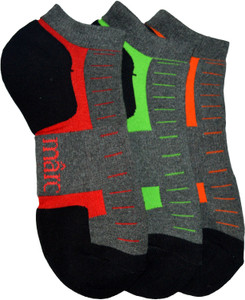 Marc Men's Graphic Print Ankle Length Socks
