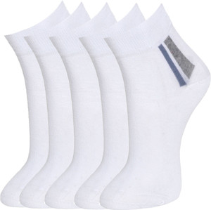Marc Men's Solid Ankle Length Socks