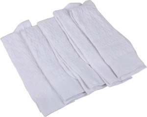 Mikado Stylish Charm Men's Self Design Crew Length Socks
