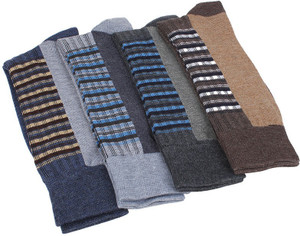 Mikado Men's Embellished Crew Length Socks
