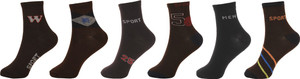 Gumber Men's Printed Ankle Length Socks