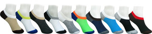 Jack & Ginni Men's No Show Socks