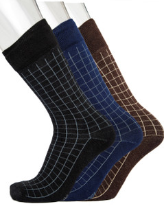 Blacksmith Men's Checkered Mid-calf Length Socks