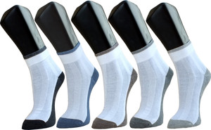 Marc Men's Self Design Ankle Length Socks