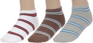 Nxt 2 Skn Men's Striped Ankle Length Socks