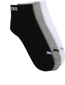 Puma Men & Women Solid Ankle Length Socks