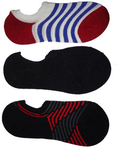 RR Accessories Men's No Show Socks