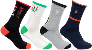 Bonjour Men's Quarter Length Socks