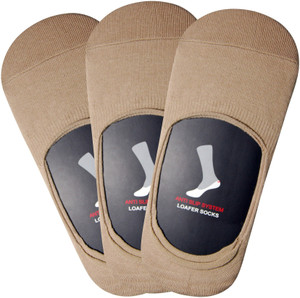 Balenzia Men's Solid No Show Socks, Footie Socks