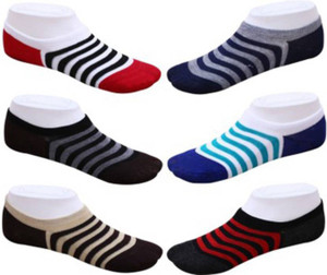 Bull's Eye Men's No Show Socks