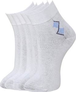 Marc Men's Solid Ankle Length Socks
