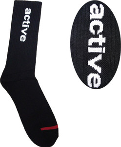 Miscreef Men's Self Design Mid-calf Length Socks