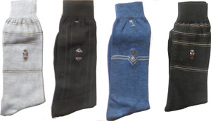 Aadishwar Creations Men's Mid-calf Length Socks