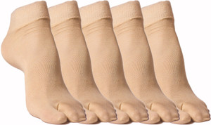 Simon Women's Solid Ankle Length Socks