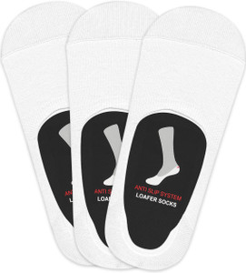 Balenzia Men's Solid No Show Socks