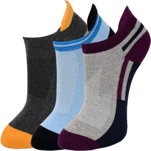 Marc Men & Women Solid Ankle Length Socks
