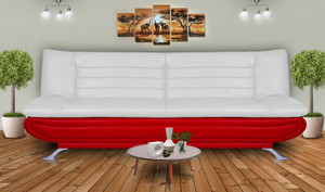 Dolphin Double Foam Sofa Bed