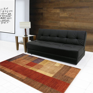 FabHomeDecor Emry Double Leatherette Sofa Bed