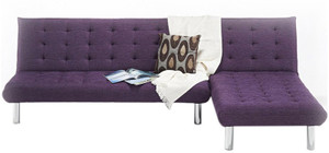 FabHomeDecor Corner Double Foam Sofa Bed