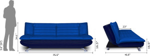 Dolphin Double Foam Sofa Bed