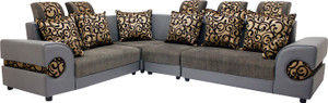 Woodpecker Solid Wood 6 Seater Sectional