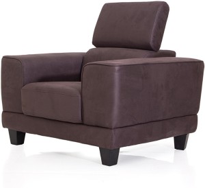 Evok Delite Fabric 1 Seater Sofa