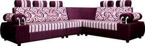 Knight Industry Fabric 6 Seater Sofa