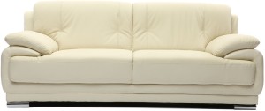FabHomeDecor Rocco Leatherette 3 Seater Sofa