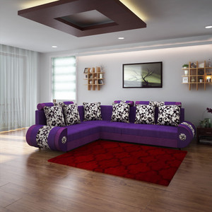 Woodpecker Solid Wood 6 Seater Sectional