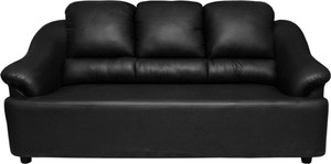 Knight Industry Leatherette 3 Seater Sofa