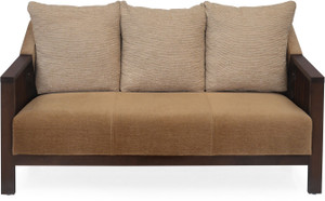 @home by Nilkamal Chevy 3S Solid Wood 3 Seater Sofa