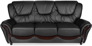 Nilkamal Lunar Leatherette 3 Seater Sofa
