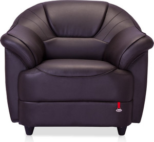 Durian Berry Leatherette 1 Seater Standard