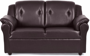 Fabhomedecor York Leatherette 2 Seater Sofa