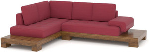 Tezerac Solid Wood 5 Seater Sofa
