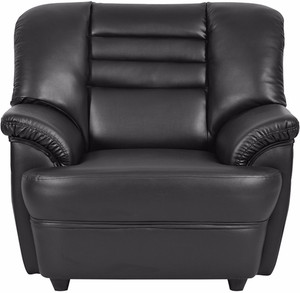 FabHomeDecor Edo Leatherette 1 Seater Sofa
