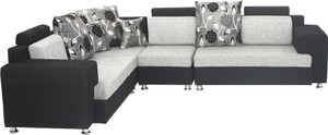 Bharat Lifestyle Feel Good Solid Wood 2 + 2 + 1 SOFT TOUCH Sofa Set