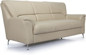 Home City Leatherette 3 Seater Sofa