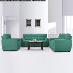 Vive Octo Solid Wood 3 + 2 + 1 Sofa Set