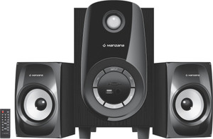 Manzana Blu Megabass Portable Bluetooth Home Audio Speaker