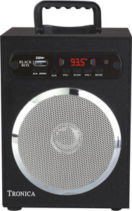 Tronica Spectrum Grey Box Portable Home Audio Speaker