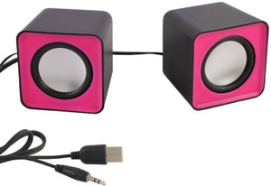 HashTag Glam 4 Gadgets Multimedia USB 2.0 Mini FC1 1353 Portable Laptop/Desktop Speaker