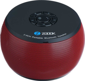 Zoook ZB-BS100 Red Portable Bluetooth Mobile/Tablet Speaker