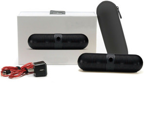 Finger's Limited Edition Pill Big Sound Box Black Portable Bluetooth Mobile/Tablet Speaker