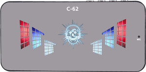 Spintronics C-62 LED Portable Bluetooth Mobile/Tablet Speaker
